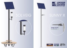 SOLAR-Leuchten SOLVEIG und SUNNY: autark, innovativ und idyllisch 